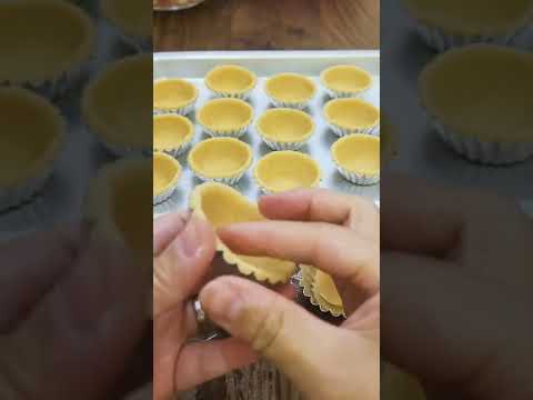 Tart shell making #shorts #tart #dessert