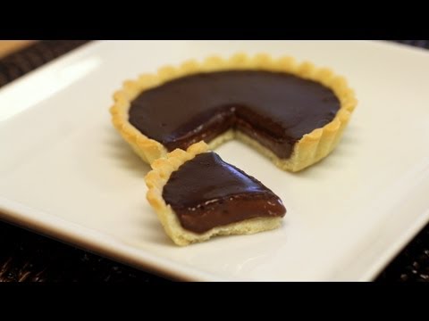 Tarte Au Chocolat (Chocolate Tart) recipe – Valentine's Day Special! – CookingWithAlia – Episode 229