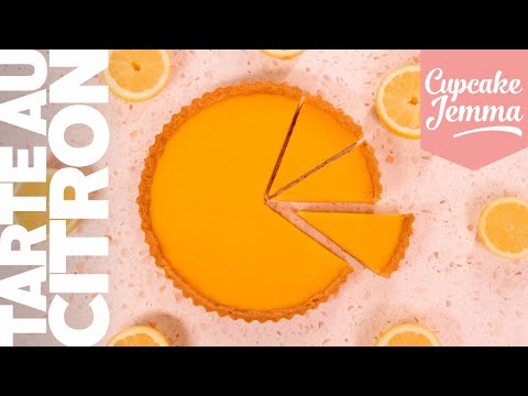 Tarte au Citron AKA Lemon Tart Recipe | Cupcake Jemma