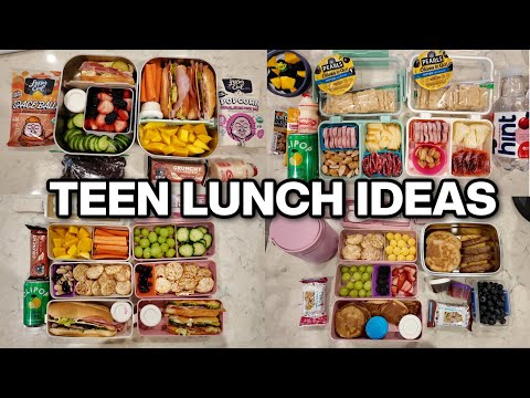 Teen Kid Lunch Ideas – Hot Meals, Charcuterie, & Snacks |WEEK 1|