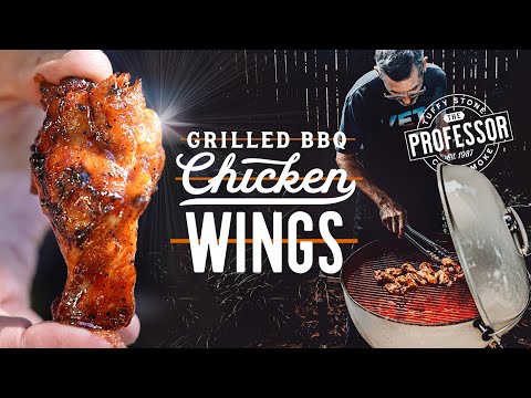 Tender and Juicy Grilled BBQ Chicken Wings I Tuffy Stone
