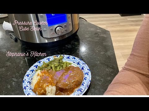 Tender Pressure Cooker Cube Steak | Easy Comfort Food Recipe