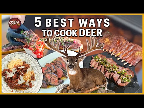 The 5 Best Ways to Cook Deer | Rough Cooking Recipe (HOW TO Compilation)