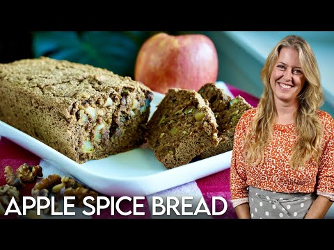 The Apple Spice Bread Everyone is Talking About! (sugar-free) #veganbaking