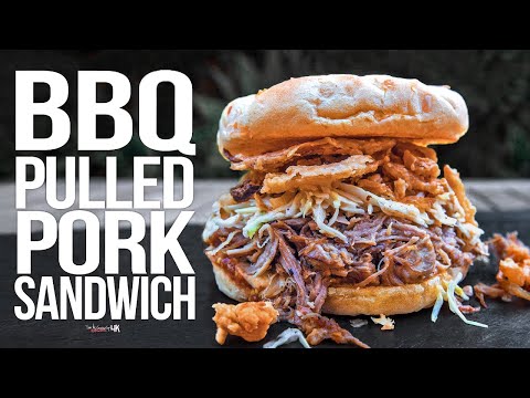 The Best BBQ Pulled Pork Sandwich | SAM THE COOKING GUY 4K