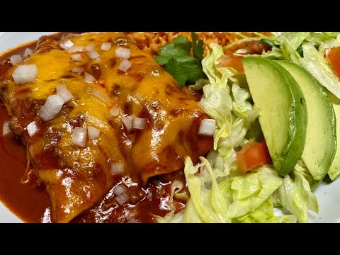 The Best Beef Enchiladas recipe!!! Step by Step!! Restaurant quality.. So delicious 🤤