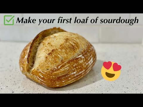 The BEST Beginner Sourdough Bread Tutorial on YouTube