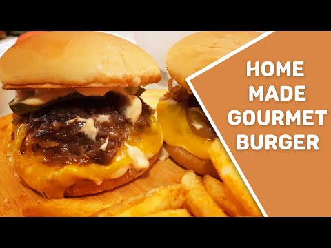 The Best Burger Recipe  | The Tastiest Burger I've Ever Eaten  | Best Juicy Gourmet Burger Recipe