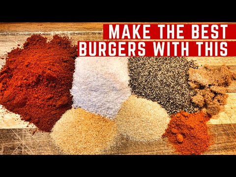 The Best Burger Seasoning | 30 Second Recipe