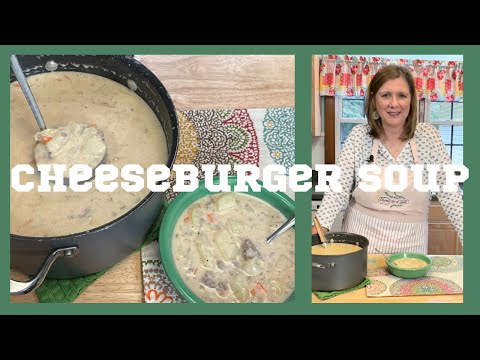 The Best Cheeseburger Soup