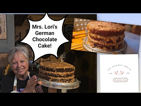 The Best German Chocolate Cake Recipe!