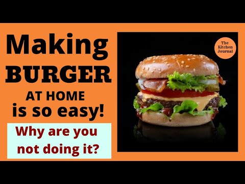 The Best Homemade Burger | Burger Patties recipe | Great Family Activity during Pandemic Time