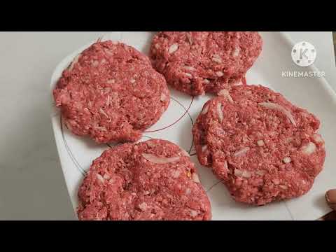 The best homemade burger recipe  only 3 ingredients