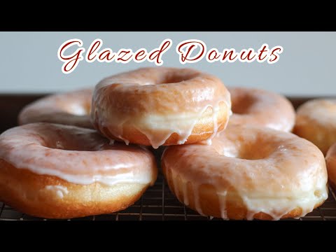 The Best Homemade Glazed Donuts | Super Fluffy and Soft | Better than Krispy Kreme