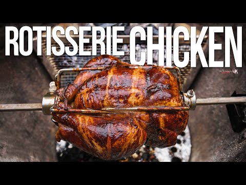 The Best Homemade Rotisserie Chicken | SAM THE COOKING GUY 4K