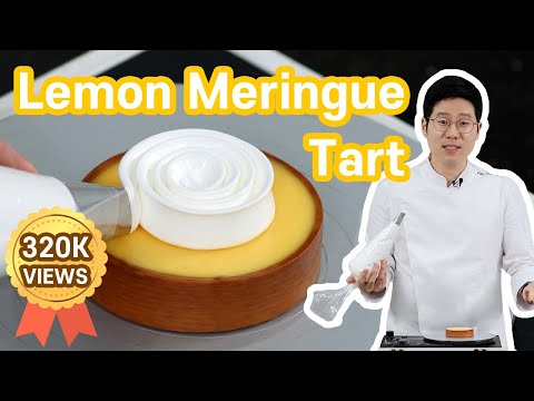 The Best Lemon Meringue Tart recipe | Incredible piping technique
