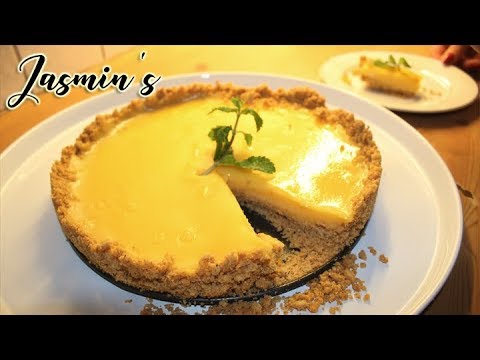 The best lemon tart (no baking) – super easy