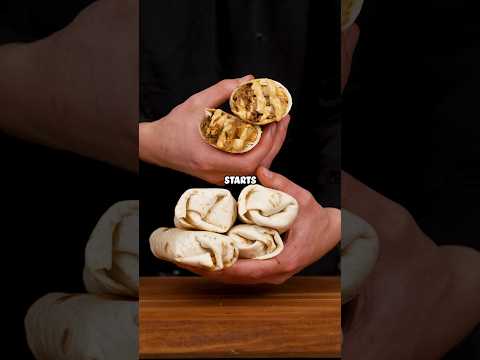 The BEST Meal Prepped Burritos (Low cost, low calorie, high protein)