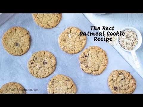 The BEST Oatmeal Cookies
