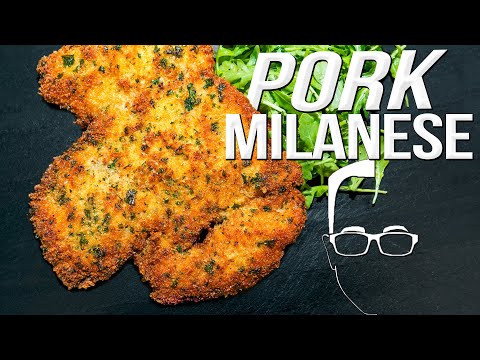 THE BEST PORK RECIPE YOU'VE NEVER HAD – PORK MILANESE | SAM THE COOKING GUY 4K