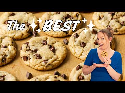 The BEST Soft and Chewy Chocolate Chip Cookies