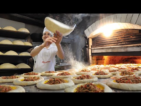 The best Turkish pitas! Legendary Turkish cuisine compilation