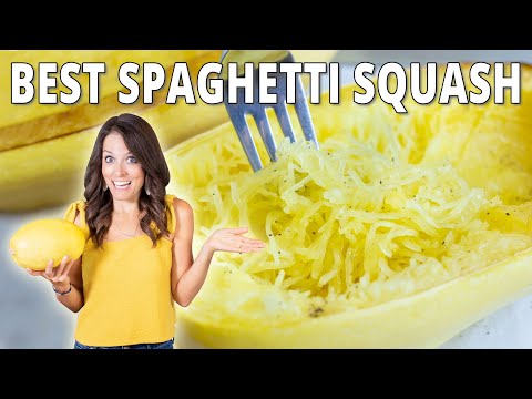 The BEST Way to Cook Spaghetti Squash | Long Strands & Not Watery!