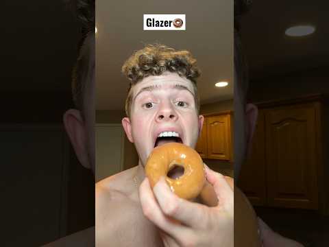 The BEST way to eat a Krispy Kreme glazer! (Food Hack)