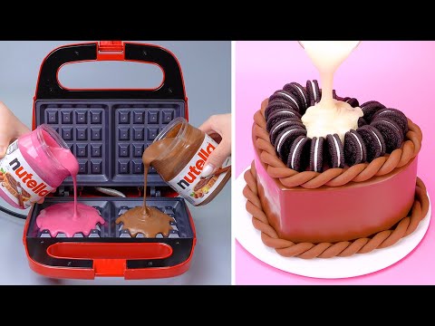 The Best White & Black Chocolate Cake Ideas | Perfect Cake Decorating Tutorials 2
