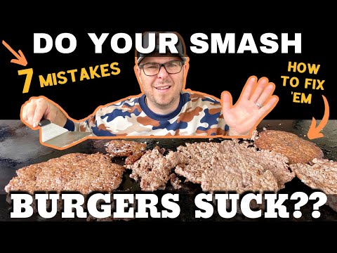 The Biggest Smash Burger Mistakes Beginners Make – And how to fix them!