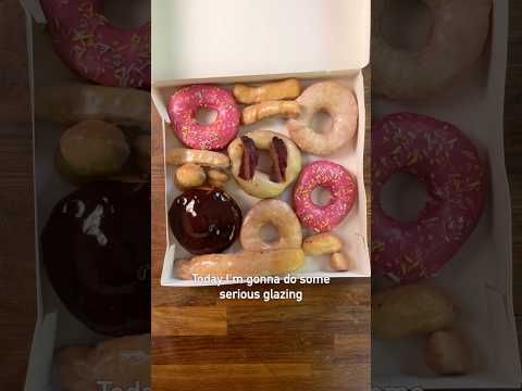 The Donut Glaze is crazy