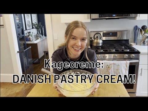 The Easiest Danish Pastry Cream (Kagecreme) Recipe!