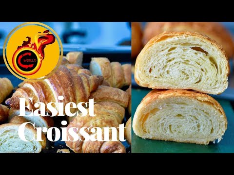 The Easiest & Perfect Croissant | Easy Trick to Make Croissant | Easy 18 Layer Croissants | Ep:1000