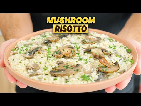 The Easiest Way to Make Creamy Mushroom Risotto at Home (Italian Style!)
