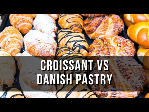 The Flaky Showdown: Croissant vs Danish Pastry