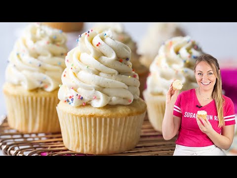 The Fluffiest, Tastiest Vanilla Cupcakes You'll Ever Make