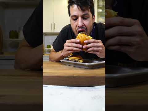the FRIED ONION SMASH BURGER (Oklahoma Onion Burger)