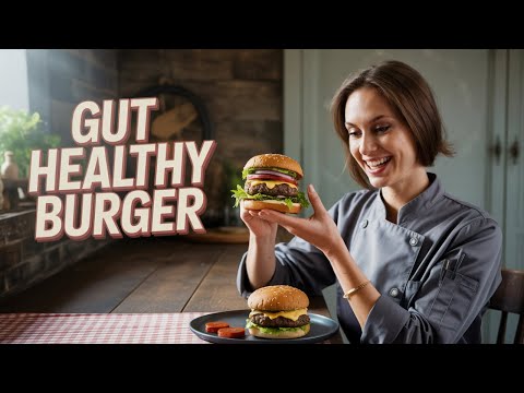 The Healthiest Burger for Anti-Aging & Gut Health | Nutritionist Recipe