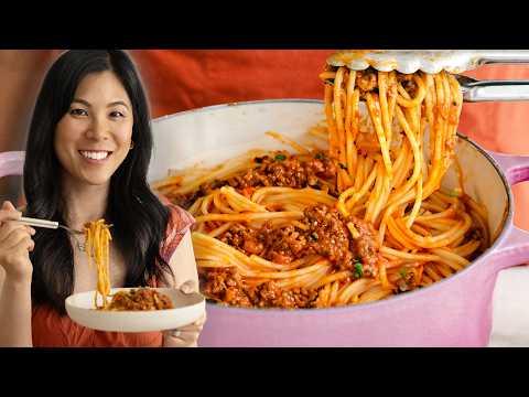 The LAST Spaghetti & Meat Sauce Recipe You’ll Ever Need (in 30 Mins!)