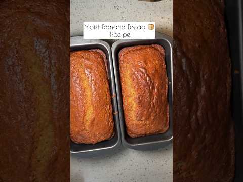 The Most Moist Banana Bread     #foodlover #bananabread #mikkymoc