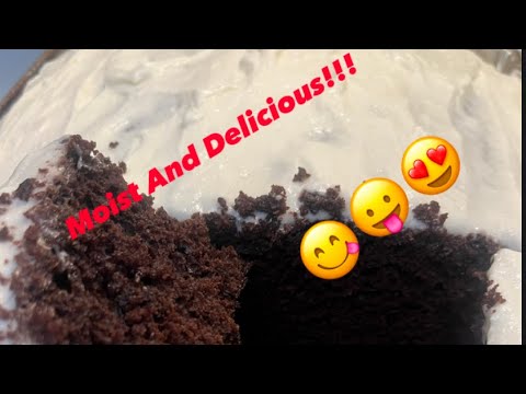 The Most Moist Chocolate Delicious Devils Food Cake You Will Ever Have | Chocolate Cake Recipe Easy
