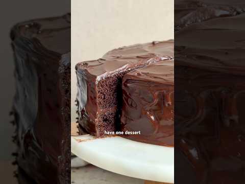 The ONLY easy chocolate cake recipe you’ll ever need and that’s a promise #chocolatecake