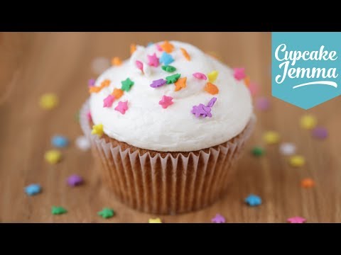 The Perfect Vanilla Cupcake Recipe | Cupcake Jemma