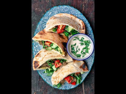 The RIGHT way to make a Pita Sandwich! #shorts