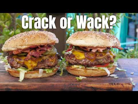 The Truth About The Viral Crack Burger | Crack Burger Recipe!