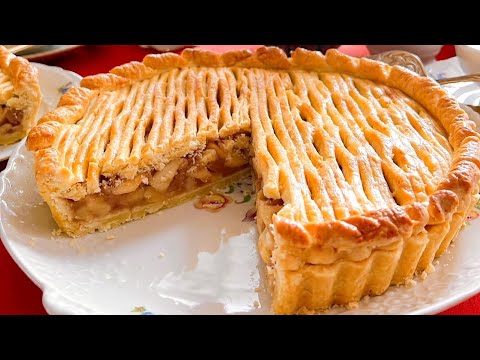 The Ultimate Homemade Apple Pie Recipe 🍎/Perfect Flaky Crust