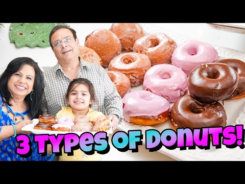 Theen Tara Se Professional Style Ke Homemade Donuts! Glaze, Icing aur Filled Recipe – RKK