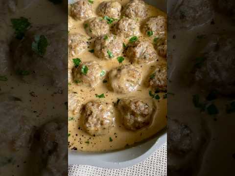 These Swedish Meatballs are my new obsession 🇸🇪😋 #shorts
