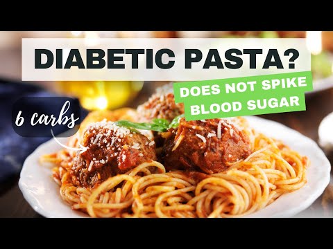 This Diabetic Pasta Dish WILL NOT Spike Blood Sugar | NOT ZUCCHINI NOODLES | Dietitian Approved