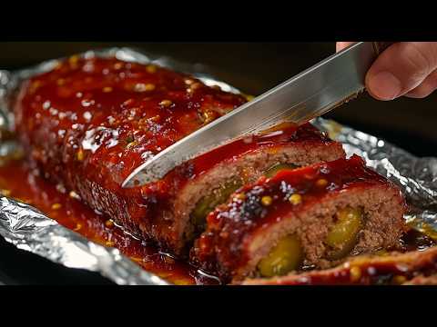 This meatloaf recipe will become your favorite! It's easy to make and tastes amazing!